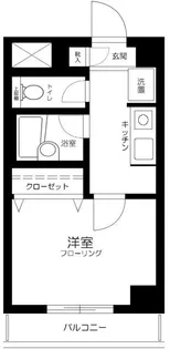 Laisonce(レゾンス)康栄【3階】の間取り