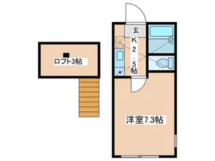 ラフェリエ相模大野【1階】の間取り