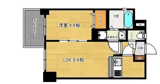 リファレンス九品寺【8階】の間取り