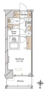 東京都墨田区両国4【マンション】の間取り