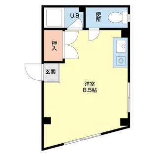 ネオペックビルII【1階】の間取り