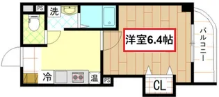 みおつくし京橋【8階】の間取り