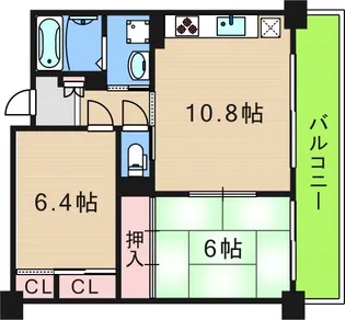 グランドルチェ【8階】の間取り