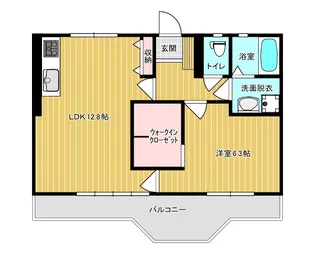 メゾンTAKEUCHI I【3階】の間取り