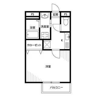 アムール koganei【2階】の間取り