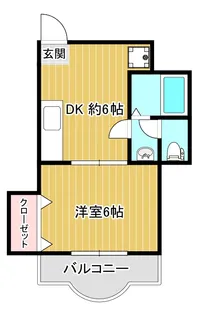ウィステアリア【2階】の間取り