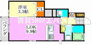 グランメゾンMT【1階】の間取り