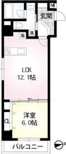 CIEL BLEU(シエルブルー)【4階】の間取り