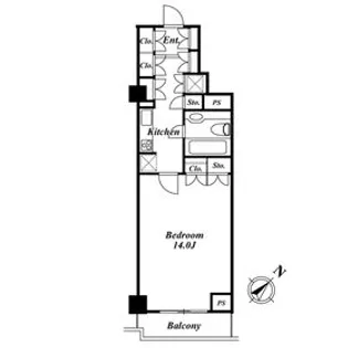 KDX代官山レジデンス【3階】の間取り