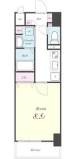 ヴェーラ カーサ ウルバーナ【4階】の間取り