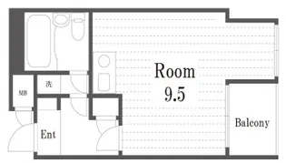 コリンズ86ビル【2階】の間取り