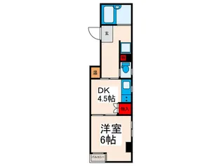ライオンズマンション新三河島【5階】の間取り