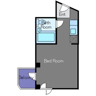 ソフトタウン青山【2階】の間取り