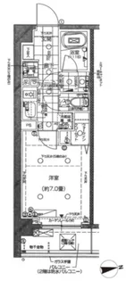 ピアース馬込【3階】の間取り