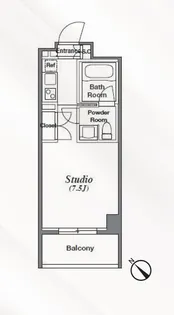 アジリア南麻布J’s【3階】の間取り