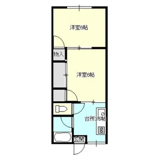 アリス本庄第3【1階】の間取り