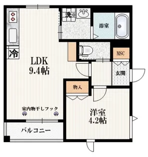 プリムヴェール【3階】の間取り