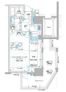 オーパスレジデンス中板橋【8階】の間取り
