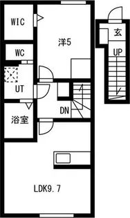 SORTE【2階】の間取り
