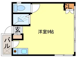 Fフラット【2階】の間取り