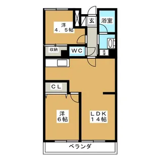 藤喜マンション【3階】の間取り