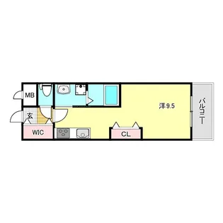 Ryowa Residence【4階】の間取り