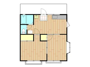 北久保ハイツ【2階】の間取り