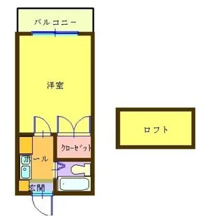 アリス深谷5号館【2階】の間取り