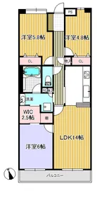 エス・ミューラー【2階】の間取り