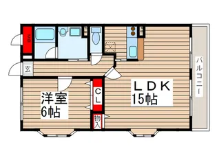 コバビレッジA【2階】の間取り