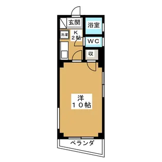 第2クリスタル【4階】の間取り