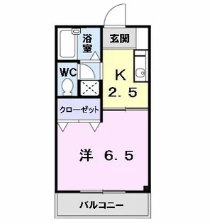 サンヴェール・セイミヤ【2階】の間取り