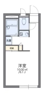 レオパレスAMAKUSA【1階】の間取り