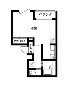 クレドール富久【2階】の間取り