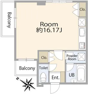 第2ラサハウス【2階】の間取り