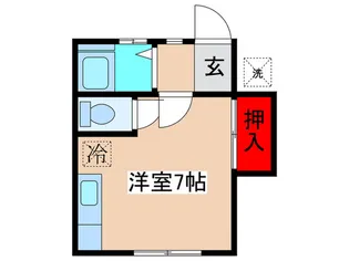 ヴィラ・シャロン【1階】の間取り