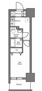 N stage久米川【12階】の間取り