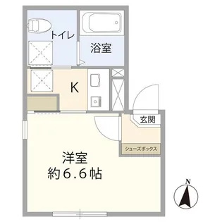 アスパイア新宿【1階】の間取り