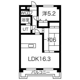 フローレンス新宮【2階】の間取り