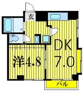 レミタージュ・ド・ハヤシ【2階】の間取り