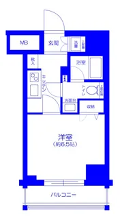 Le’a横濱鶴見中央【2階】の間取り