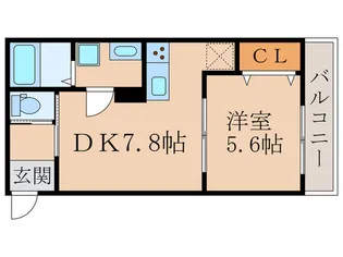 グリスブランシェ【2階】の間取り