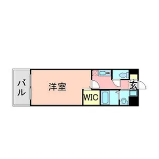 サンヒルズ薬院【10階】の間取り