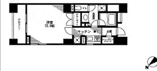 レジディア日本橋馬喰町【13階】の間取り