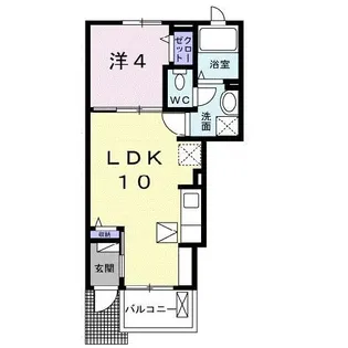 チームサモンフォース石巻【1階】の間取り