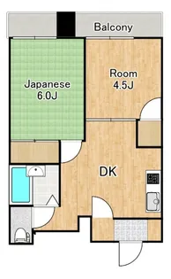 アメニティー千島【5階】の間取り
