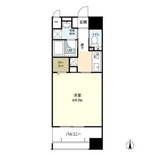 MFPRコート晩翠通り【6階】の間取り