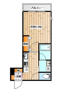 エトワールUKISIO【3階】の間取り