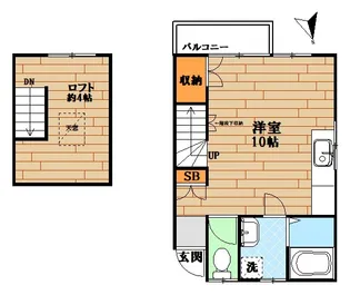 TNハウス【2階】の間取り