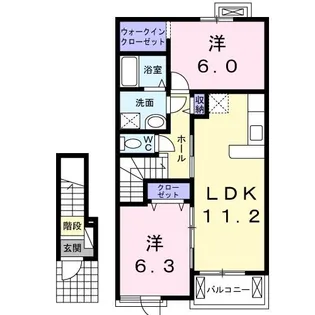 KOKOの家【2階】の間取り